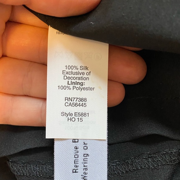 NWT Madewell 100% Silk Sequin Yoke Dress Size 10 - Picture 9 of 10